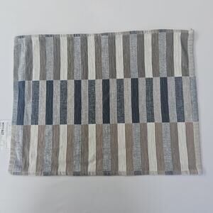IKEA Mittbit Striped Geometric Natural Cotton 18 x‎ 14 PLACEMAT